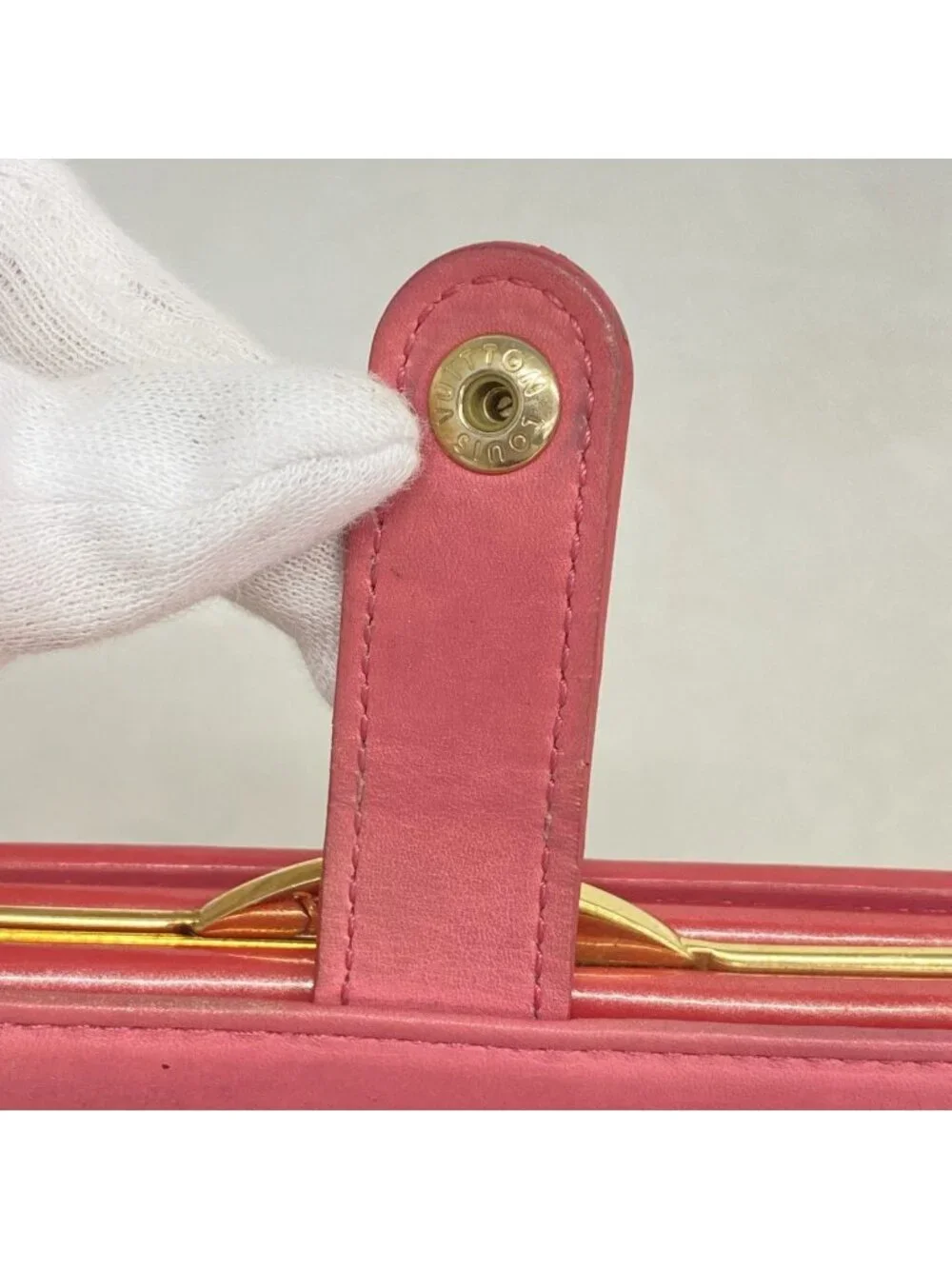 Louis Vuitton Wallet Vernis Porte-Monnaie Viennois Fran Fleece